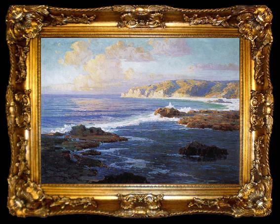 framed  Jack wilkinson Smith Crystal Cove State Park, ta009-2